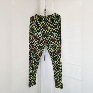 Monster Pajama‎ Bottoms Dracula Wolfman Mummy Men's Women's Size M Drawstring